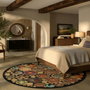 Conceptum Alfombra Multicolor de 70 cm con Impresión Digital 3D